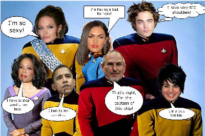 Celebrity Star Trek